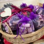 Lavendel und Zirbenholz Säckchen