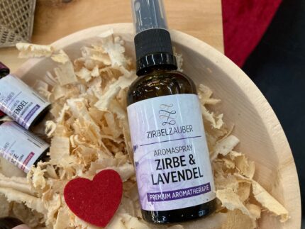 Zirbe+Lavendel-Spray - Aromaspray mit Zirben- und Lavendel-Öl